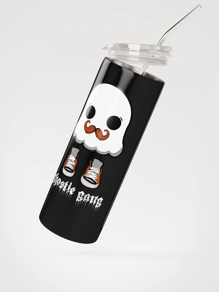 mustache gg logo tumbler product image (2)
