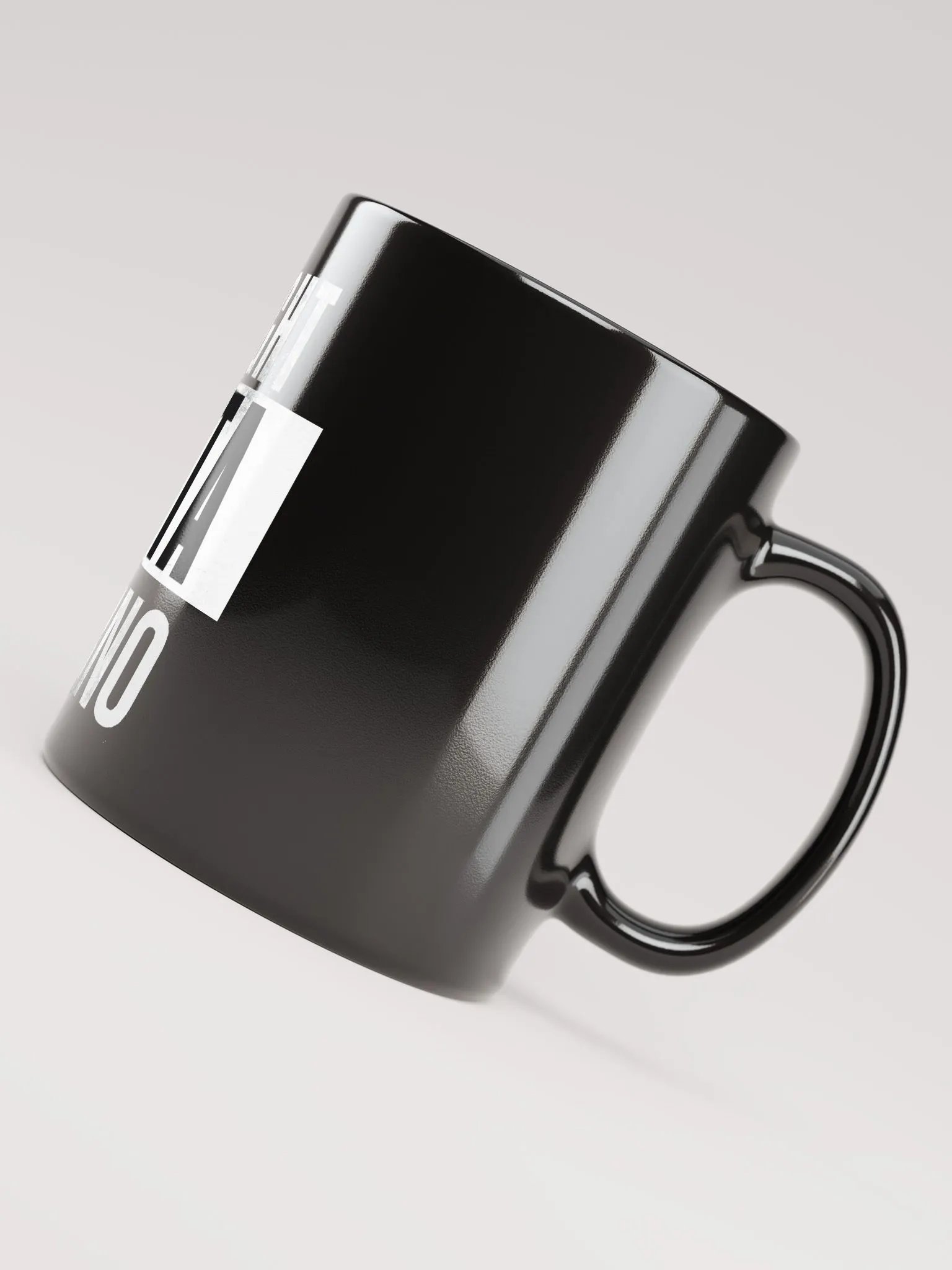 Straight Outta Cherno Black Glossy Mug product image (5)