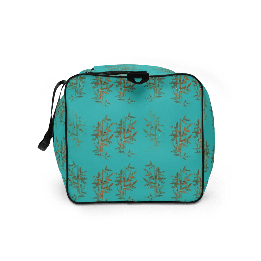 Teal Bamboo Duffel Bag product image (11)