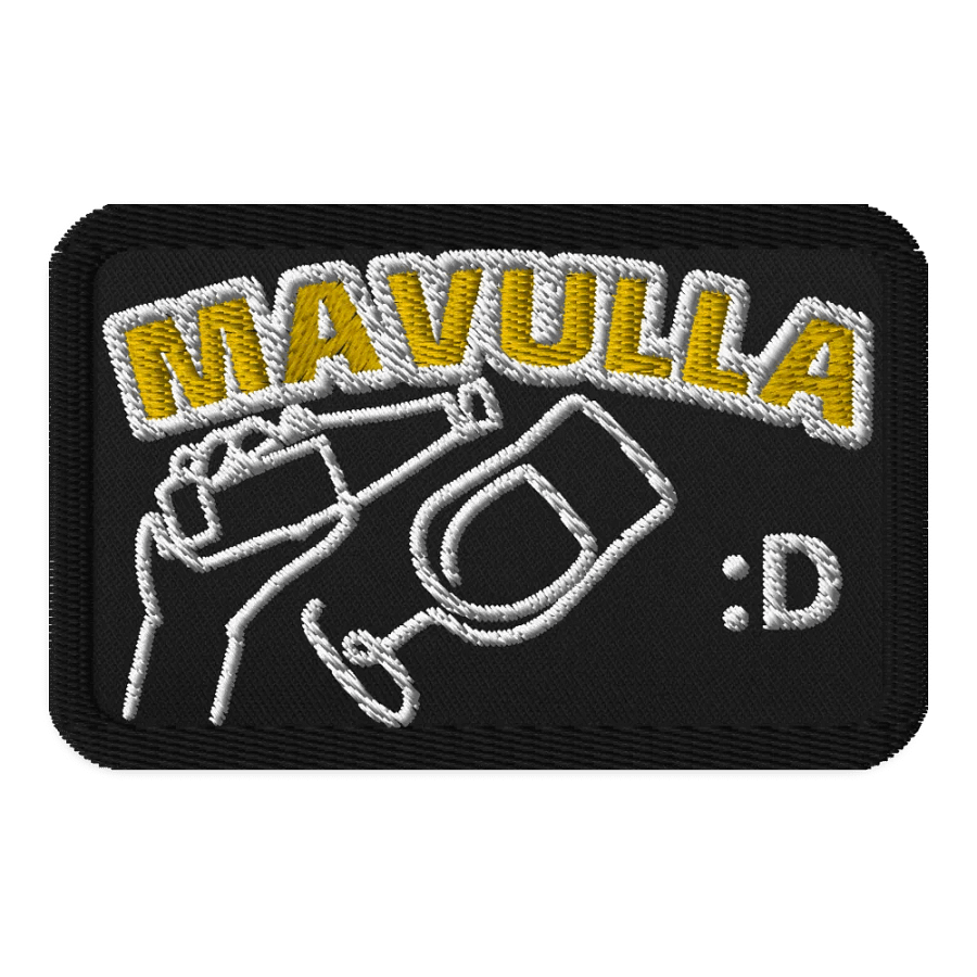 Mavulla Haalarimerkki / Embroidered Patch CUSTOM product image (1)
