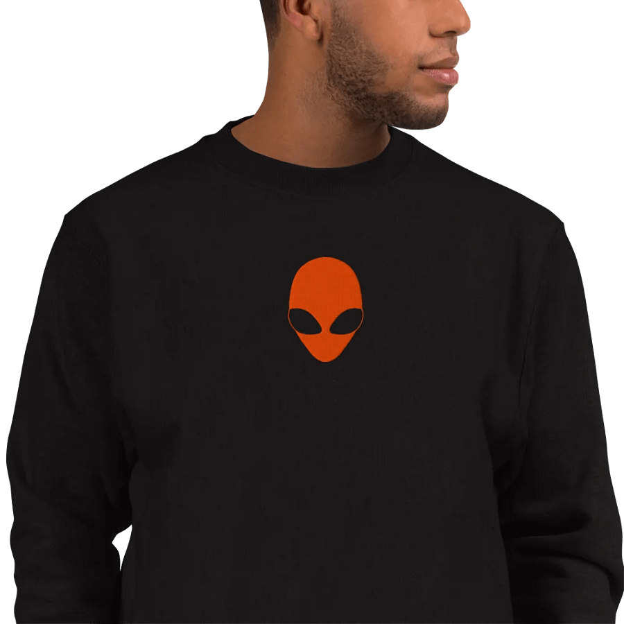 TYKY Extraterrestrial Encounter Champion Sweatshirt Orange Logo product image (1)