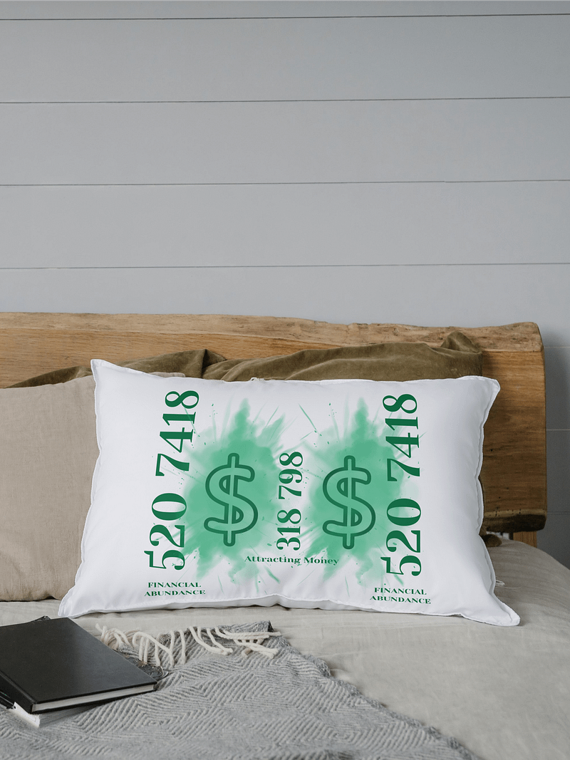 Wealth & Abundance Affirmation Pillowcase