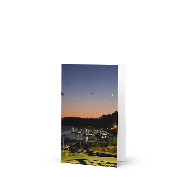 Twilight Serenity Greeting Card product image (1)