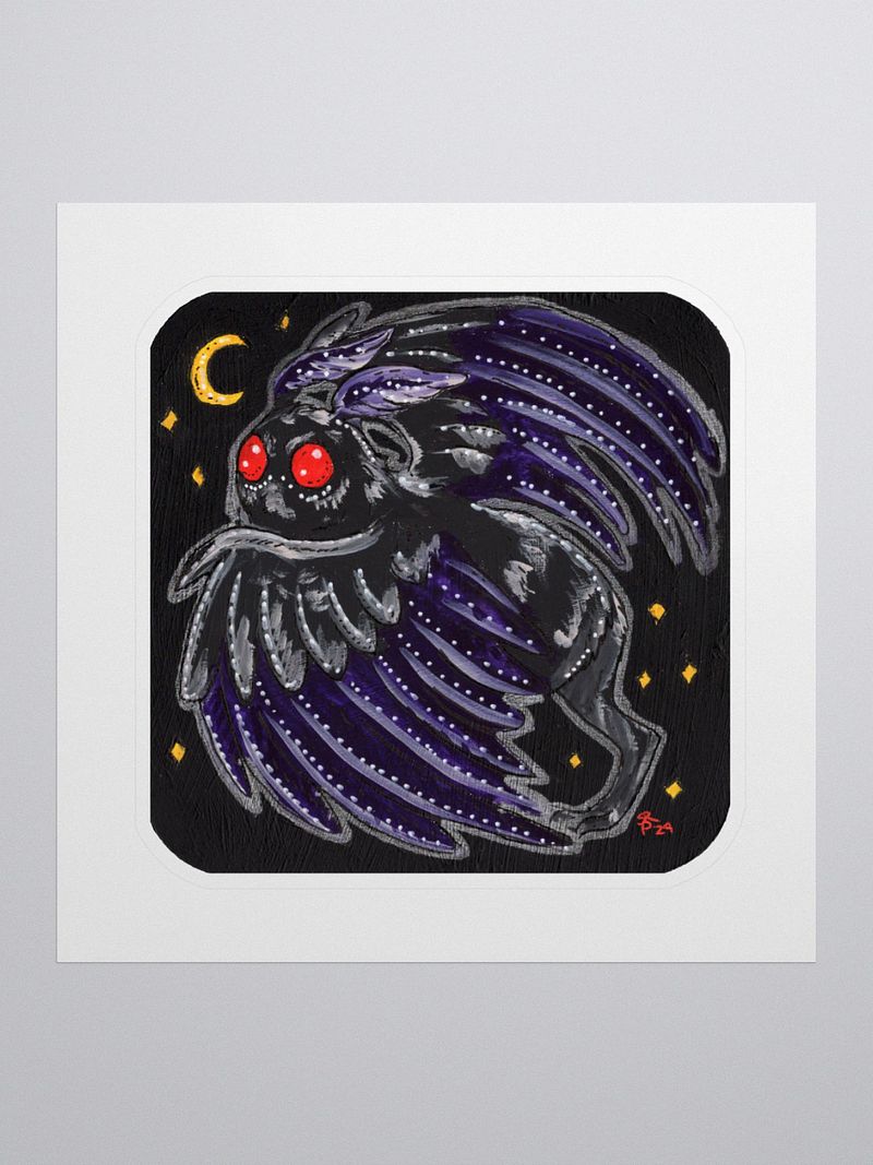 Mothman Kiss-Cut Vinyl Sticker