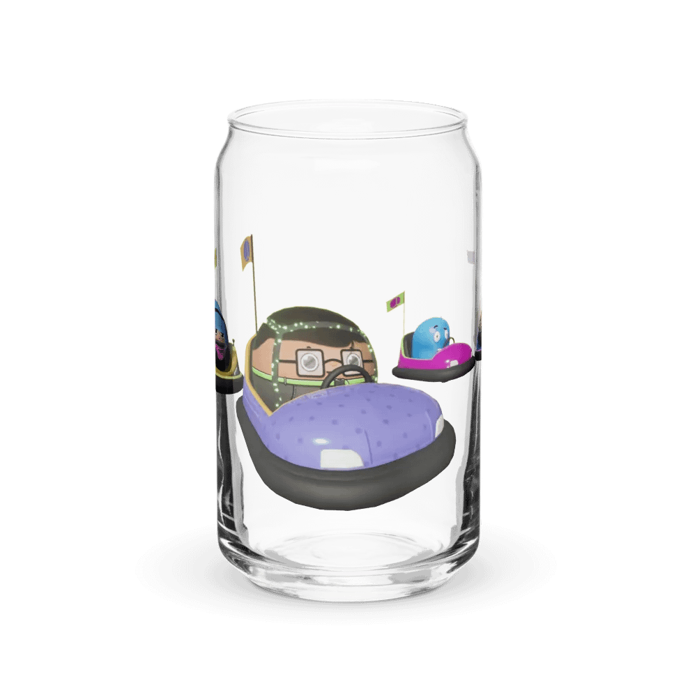 MOS Bumper Cars - Can Shaped Glass product image (7)