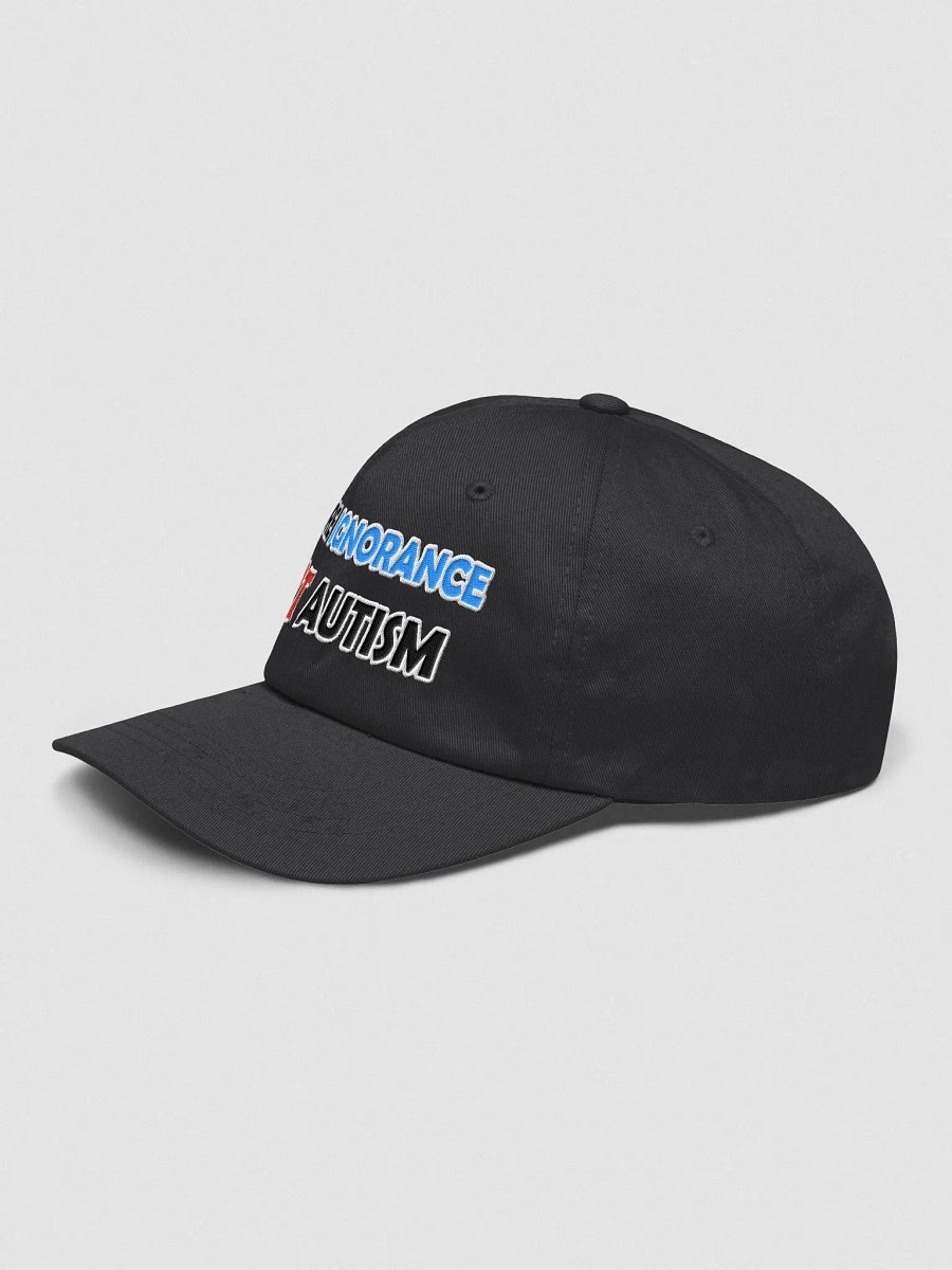 Cure Ignorance Not Autism Dad Hat product image (3)