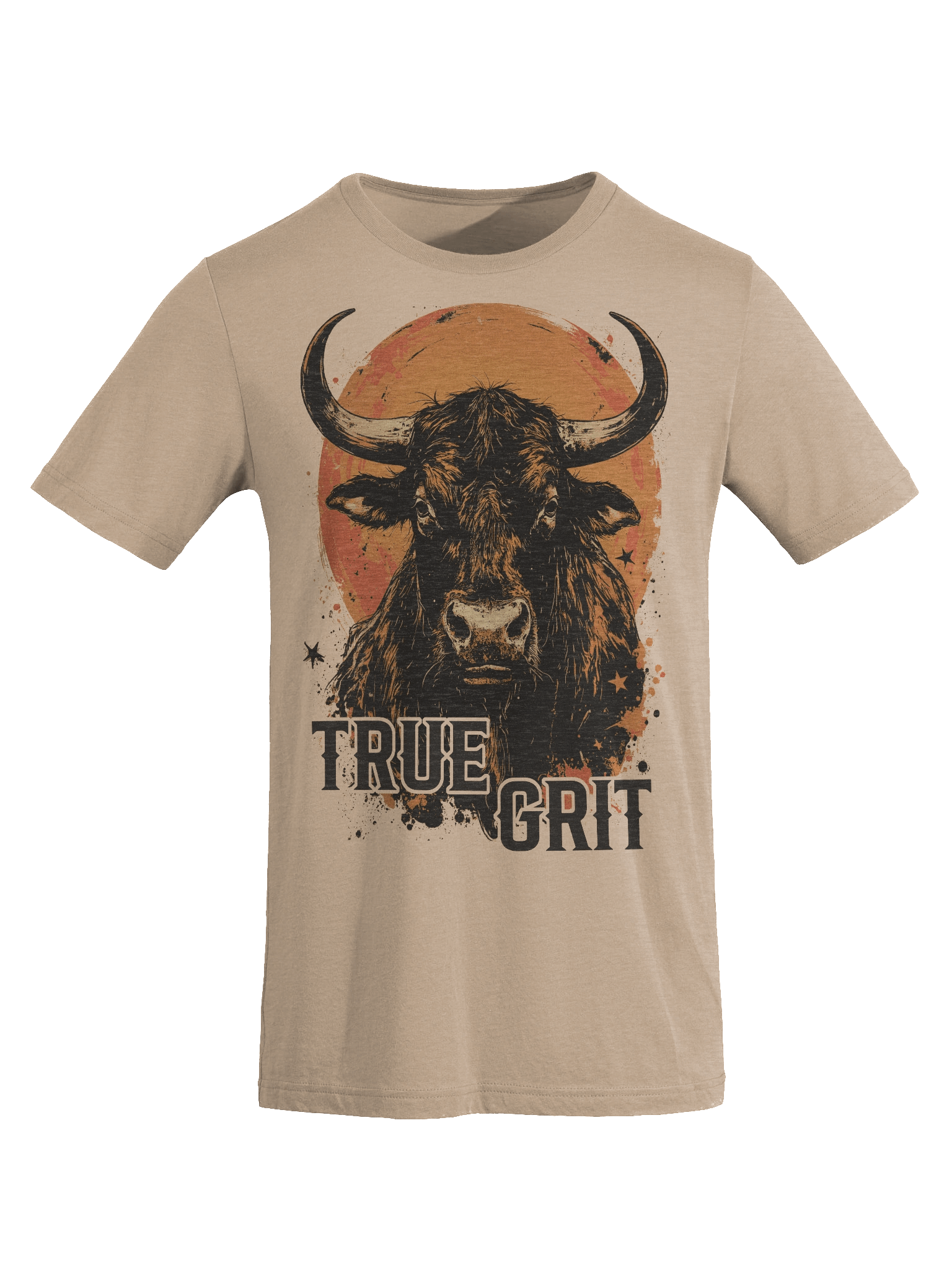 The "True Grit" Western Triblend T-shirt product image (4)