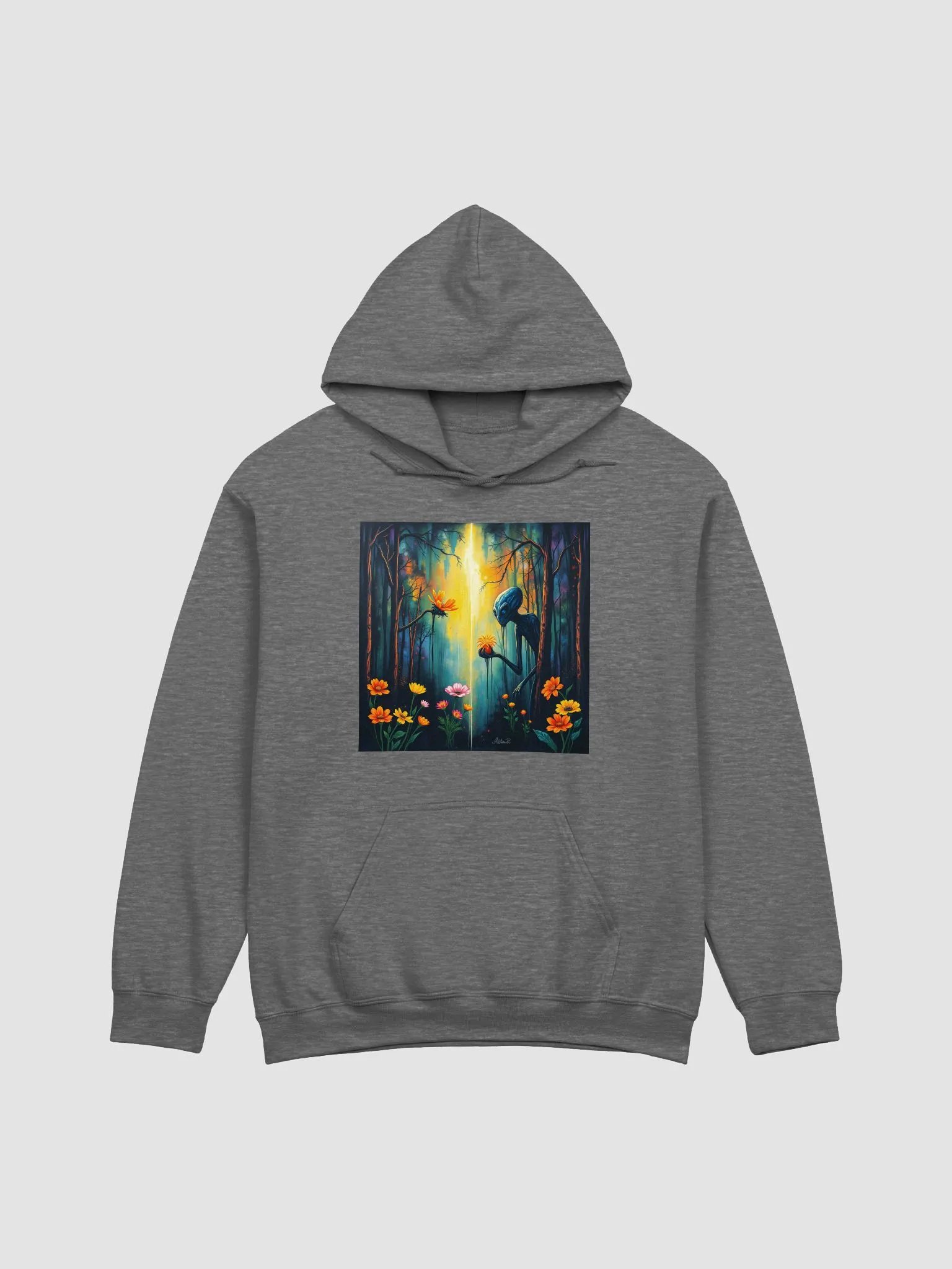 Ethereal Forest Path Hoodie product image (1)