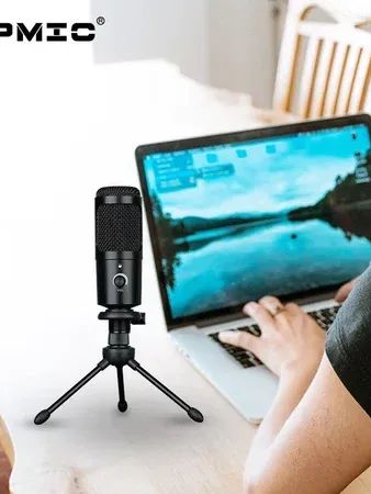 New ProMicro máy tính EPMIC A6 - Full Arm/Shock Mount/Tấm lọc ồn - Tùy chỉnh âm lượng dễ dàng product image (1)
