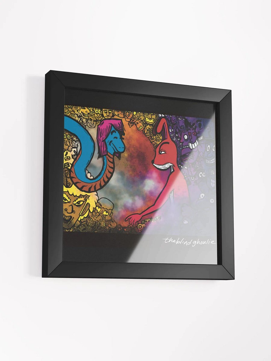 Snek and Rabbit Faces Matte Poster product image (12)