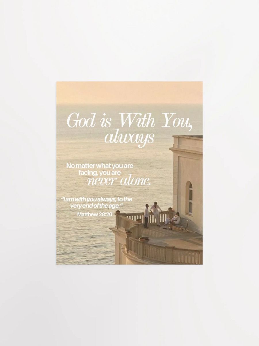 Matthew 28:20 product image (1)