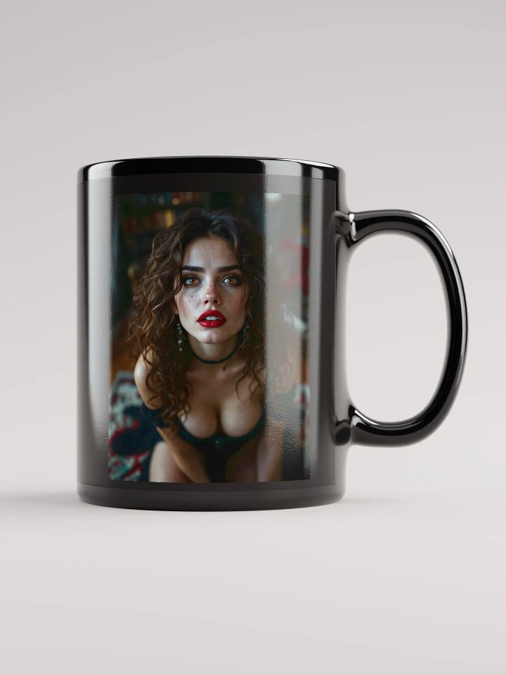 Curly Haired Vampiress POV Coffee Mug product image (1)