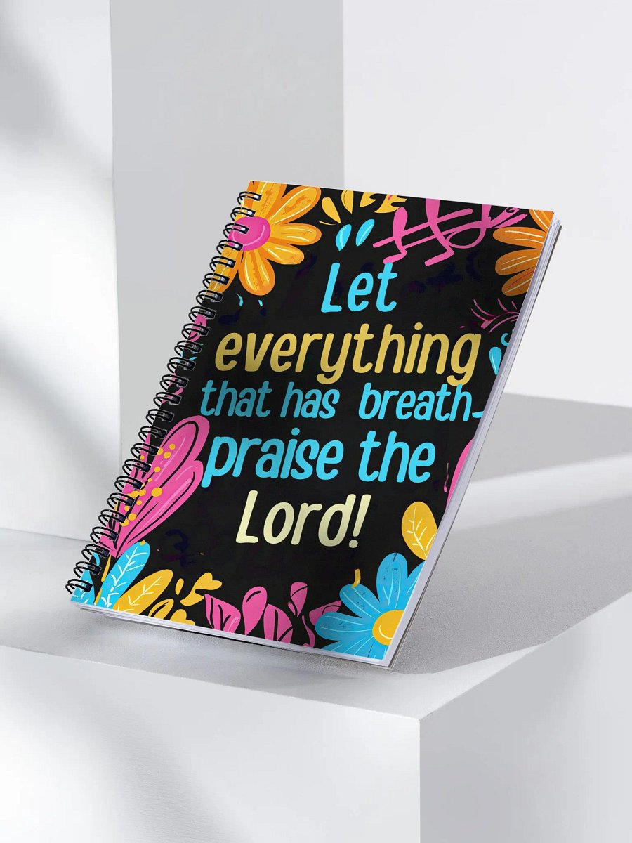 Let Everything Praise the Lord Notebook | Inspirational Christian Journal product image (3)
