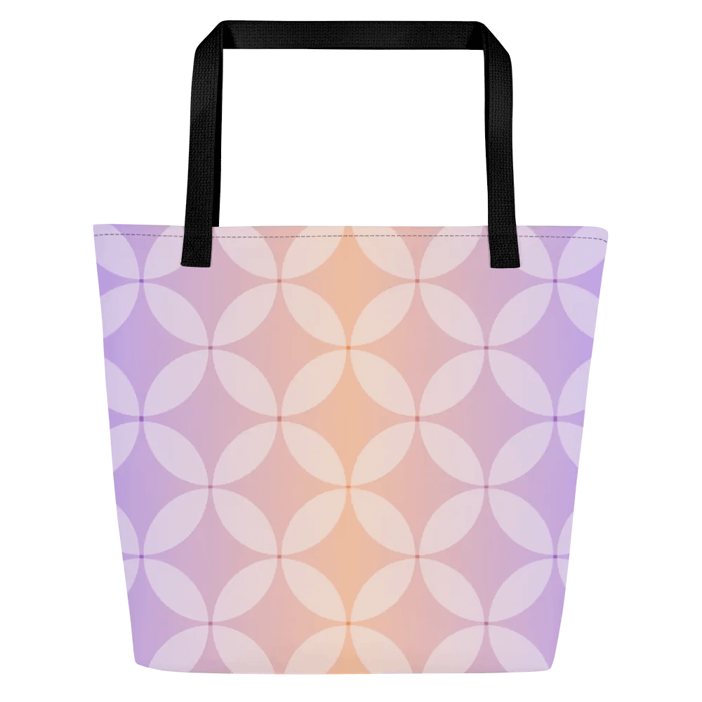 Harmony Circle Polyester Tote Bag product image (2)