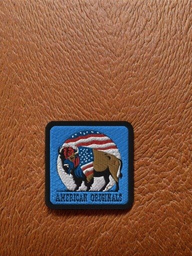 American Originals Bison Embroidery Patch product image (3)