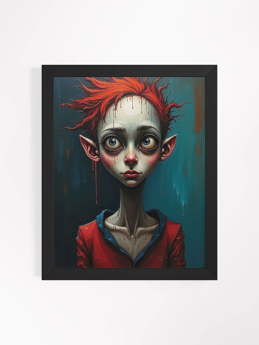 Startled Whimsy Framed Print product image (4)