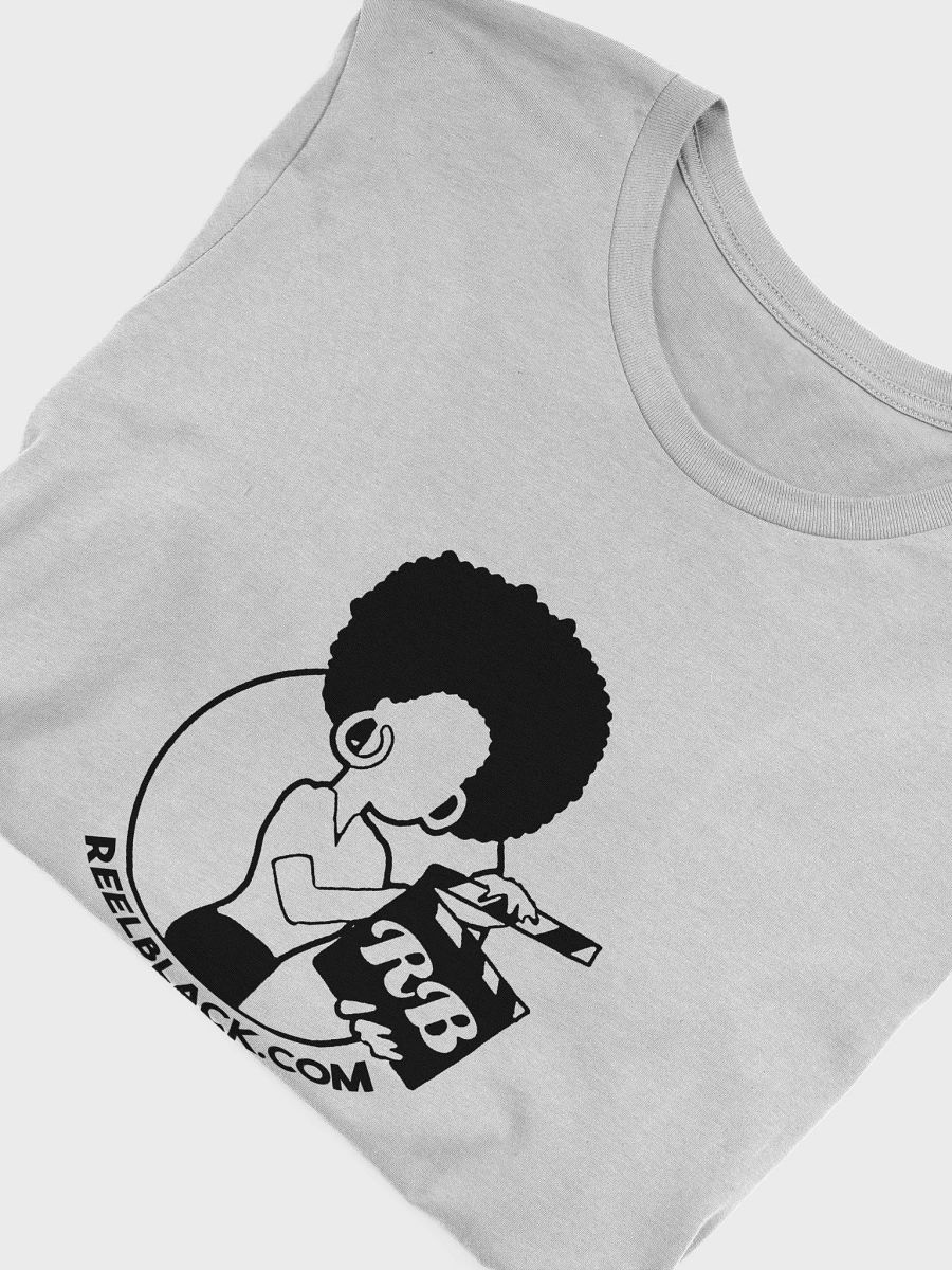Reelblack Silhouette Logo Tee (Gray) product image (4)