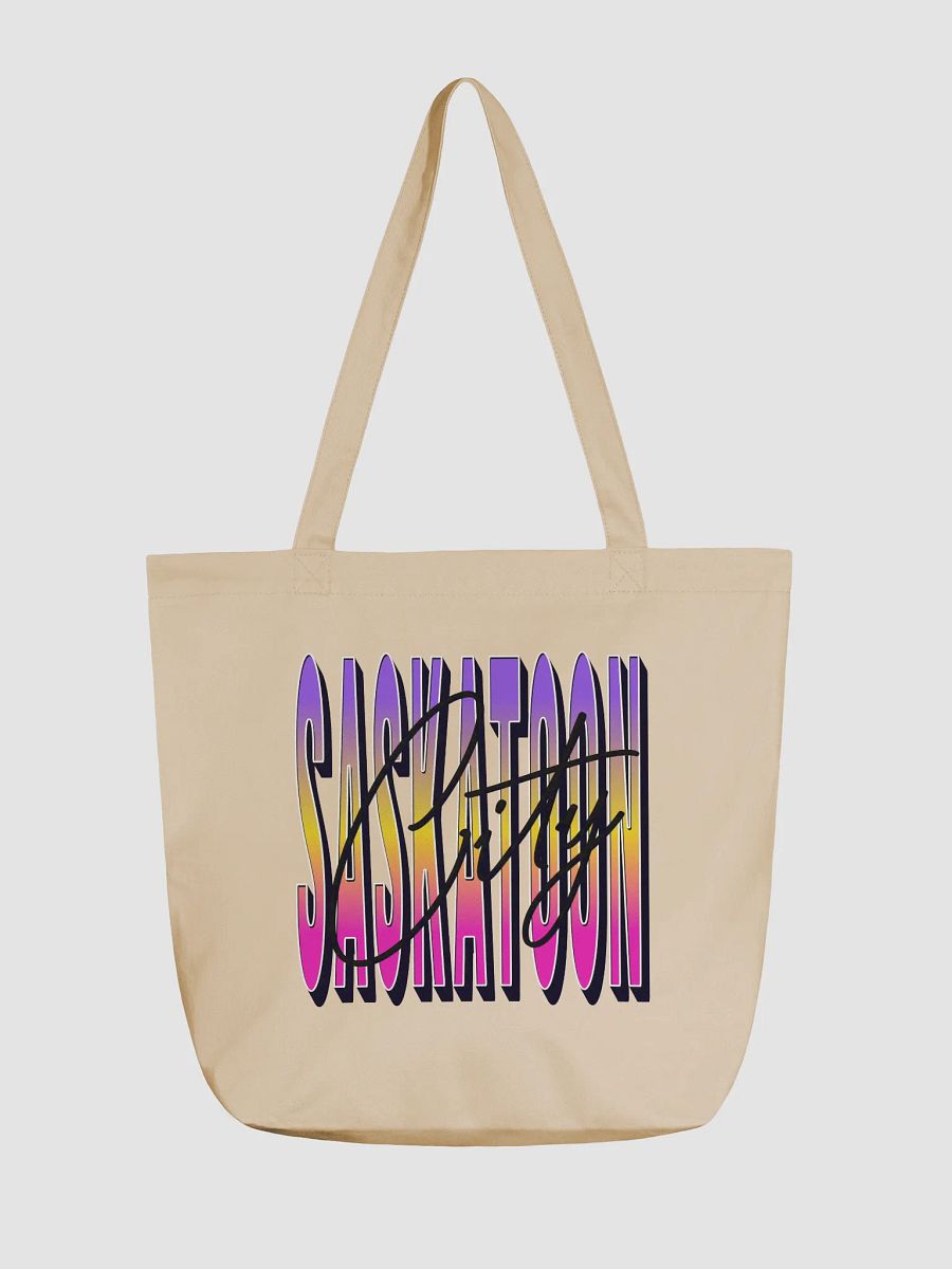 Saskatoon City Gradient Signature Tote Bag product image (5)