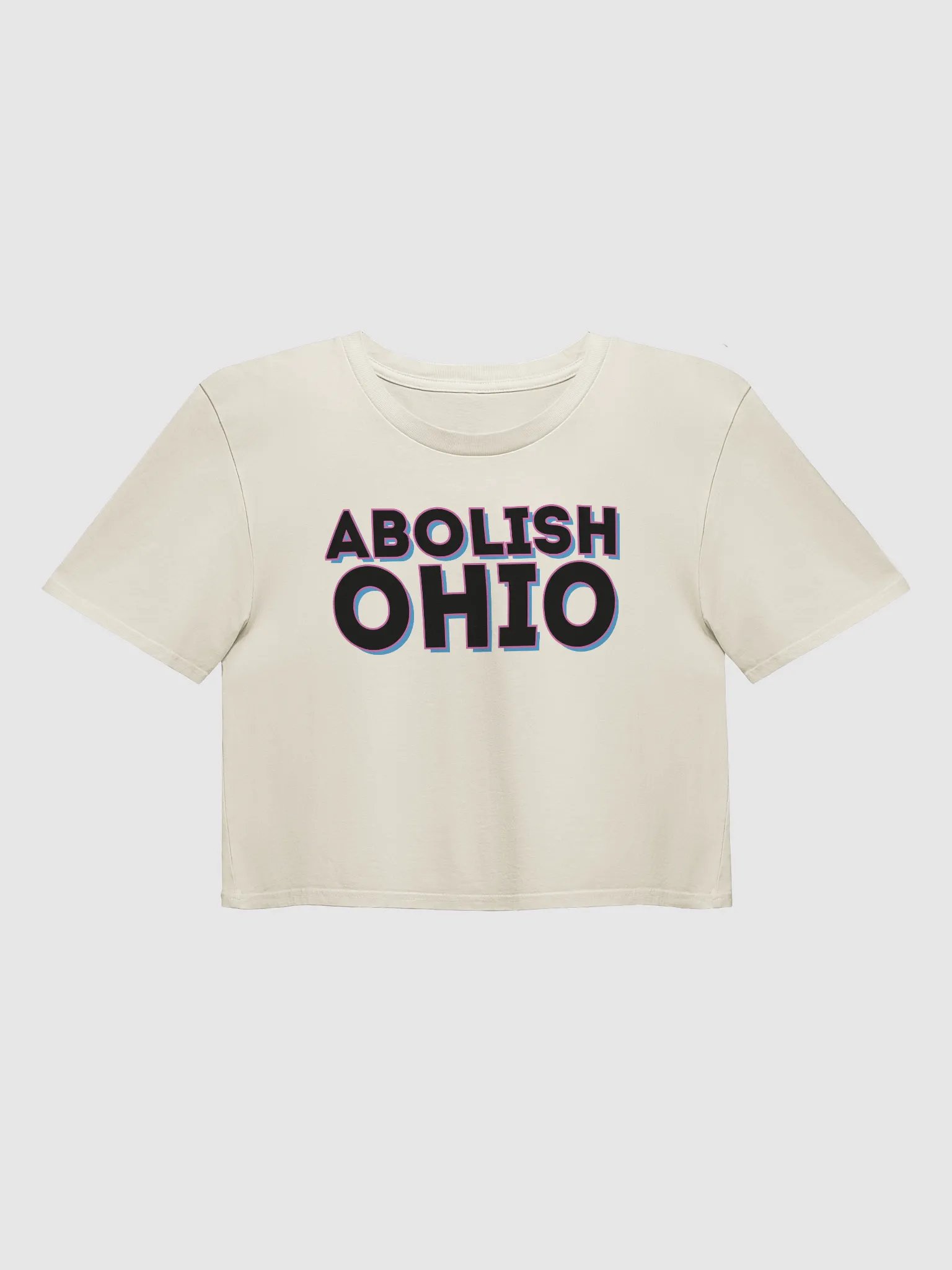 Abolish Ohio Crop Top - White product image (1)