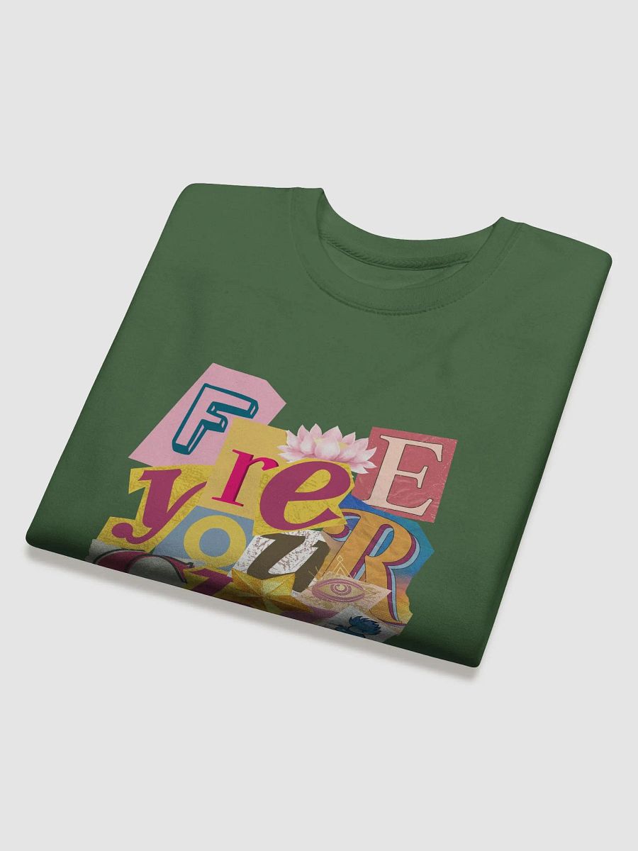 Free Your Chi Mixed-Media Sweatshirt product image (4)