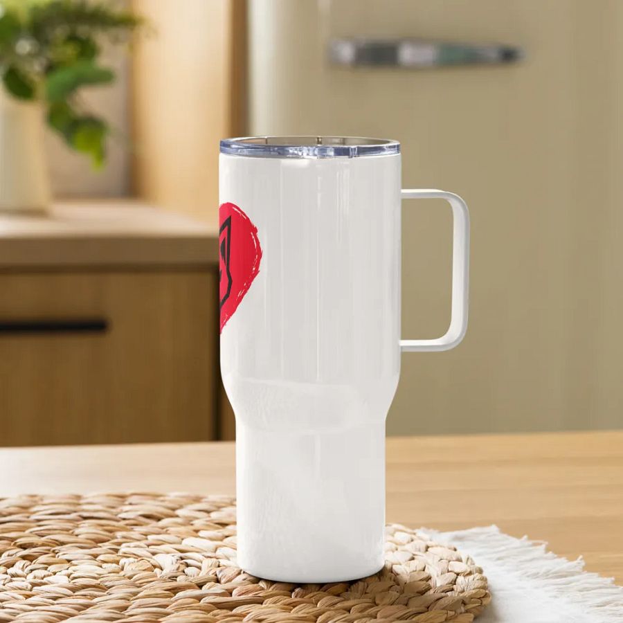 Wolf Heart Travel Mug product image (11)