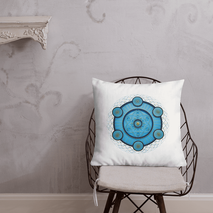 Mandala of Self-Expression Premium Pillow product image (2)