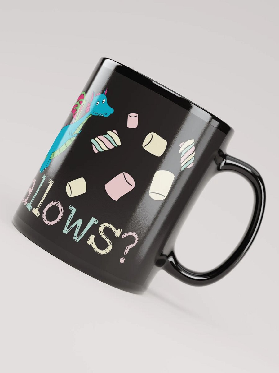 Will there be... Marshmallows? Black mug product image (4)