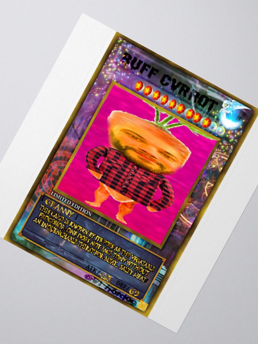 Buff Cvrrot Sticker product image (2)