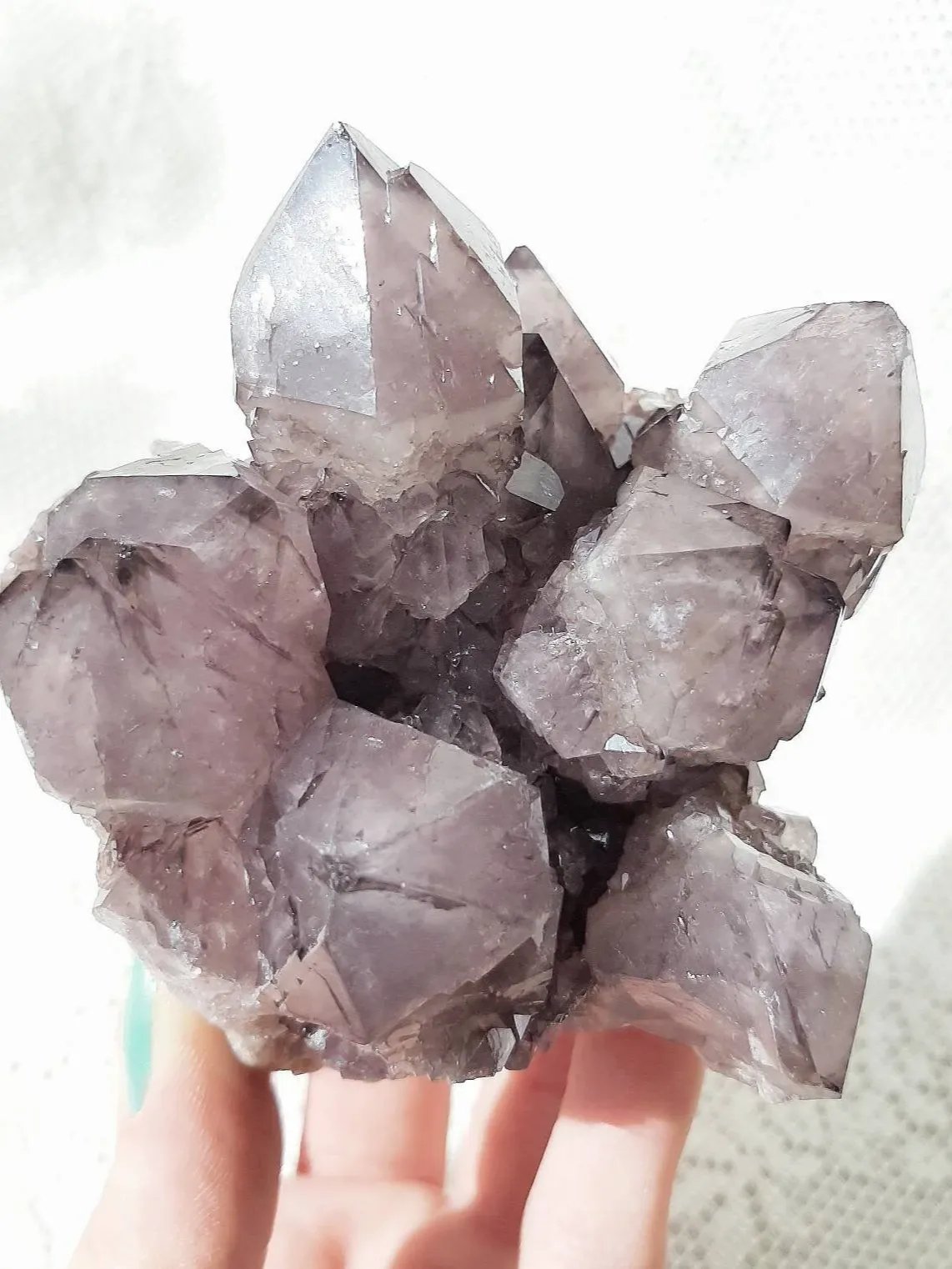 Deep purple spirit quartz cluster product image (2)