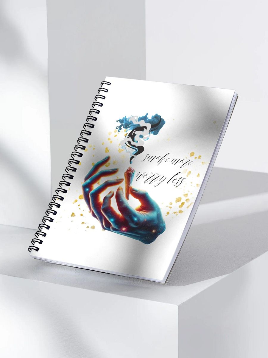 420 smoke more, worry less notebook product image (2)