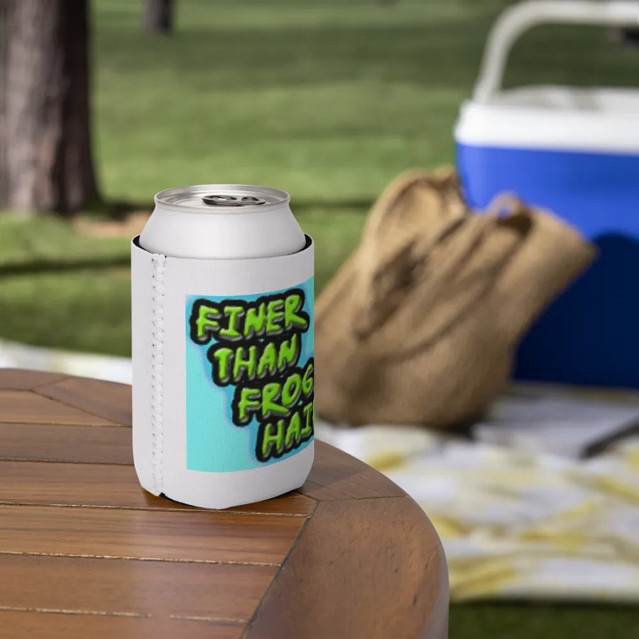 FINER THAN FROGS HAIR Coozie Can Cooler product image (7)