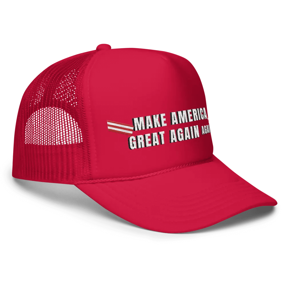 Maga trucker cap embroidered,    Make America Great again product image (3)