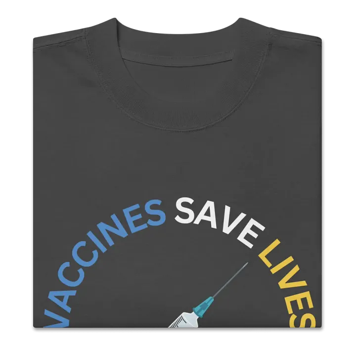 Vaccines Save Lives Graphic Tee product image (2)
