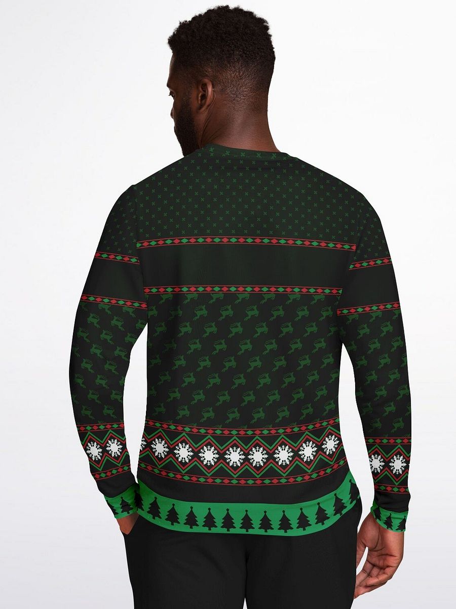 Joyful Hedgehog Christmas Sweatshirt – Sledding into Festive Fun product image (6)