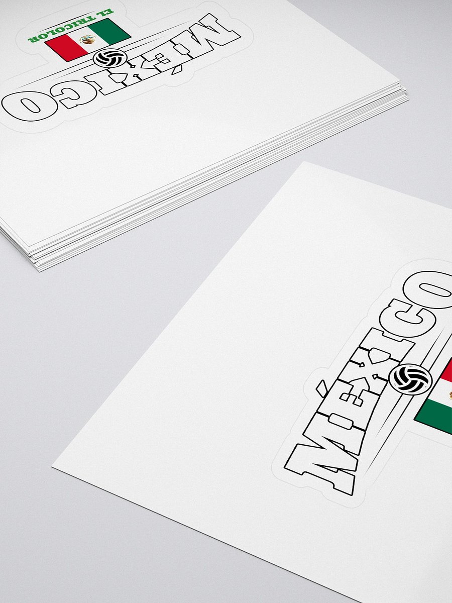 MÉXICO Soccer Ball Kiss Cut Stickers product image (4)
