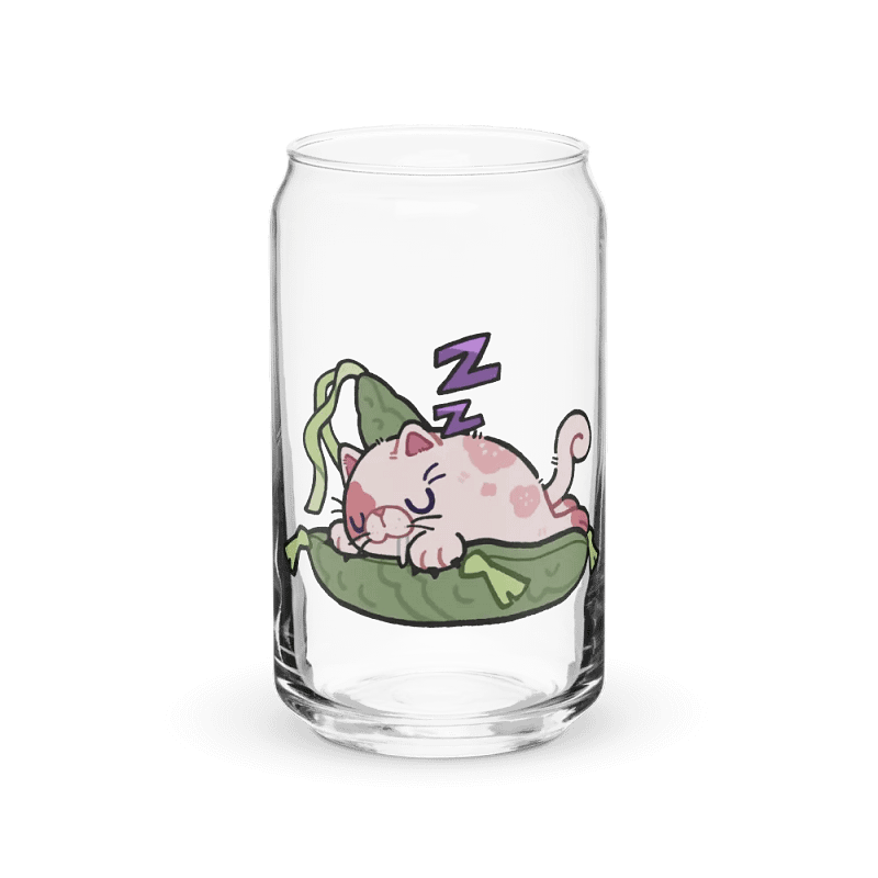 [MADE TO ORDER] Pillow Princess Pickle Drinking Glass 👸
