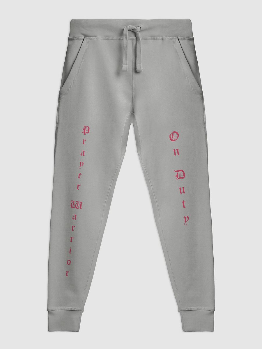 Prayer warrior on duty joggers Unisex product image (8)