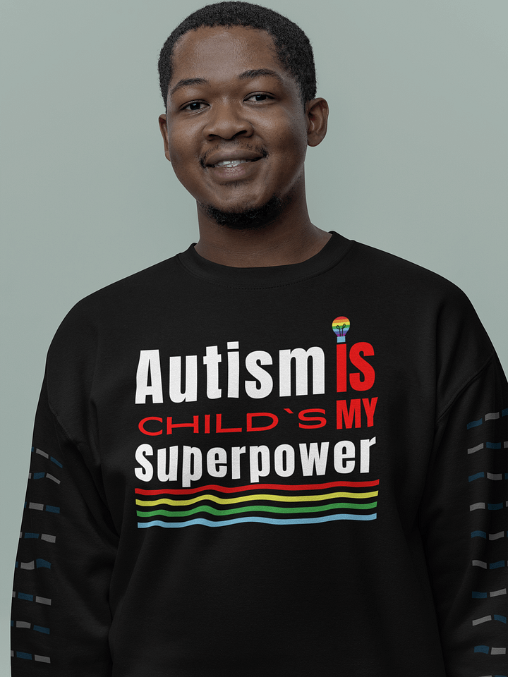 Autism Is My Child’s Superpower, Heritage Sweatshirt product image (6)