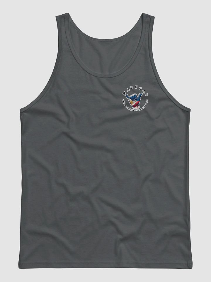 MABUHAY THE ALOHA OF THE PHILIPPINES MEN'S TANK TOP - SHAKA HANG LOOSE VIBES, SMALL FRONT LOGO, LARGE BACK LOGO product image (3)