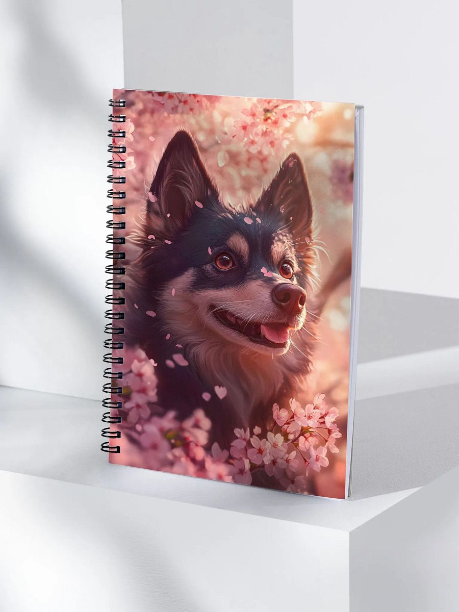 Sakura Canine Spiral Notebook product image (4)