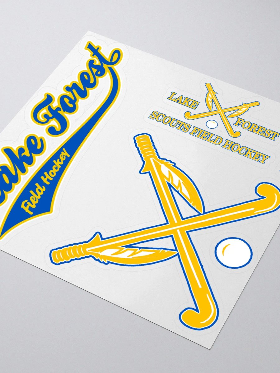 Lake Forest Field Hockey Sticker Pack product image (3)
