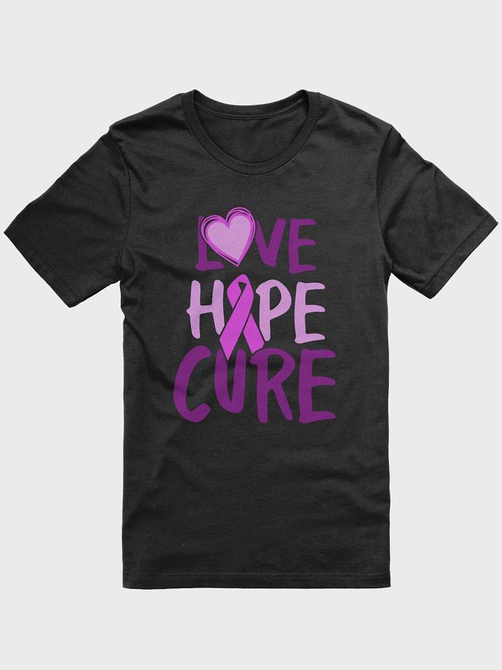 LOVE HOPE CURE POSTAL WORKER BREAST CANCER TSHIRT product image (1)