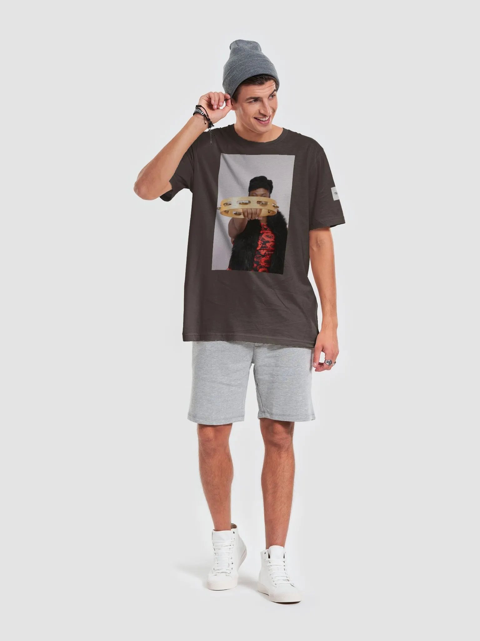 No Weapon Unisex Tee Brown product image (6)