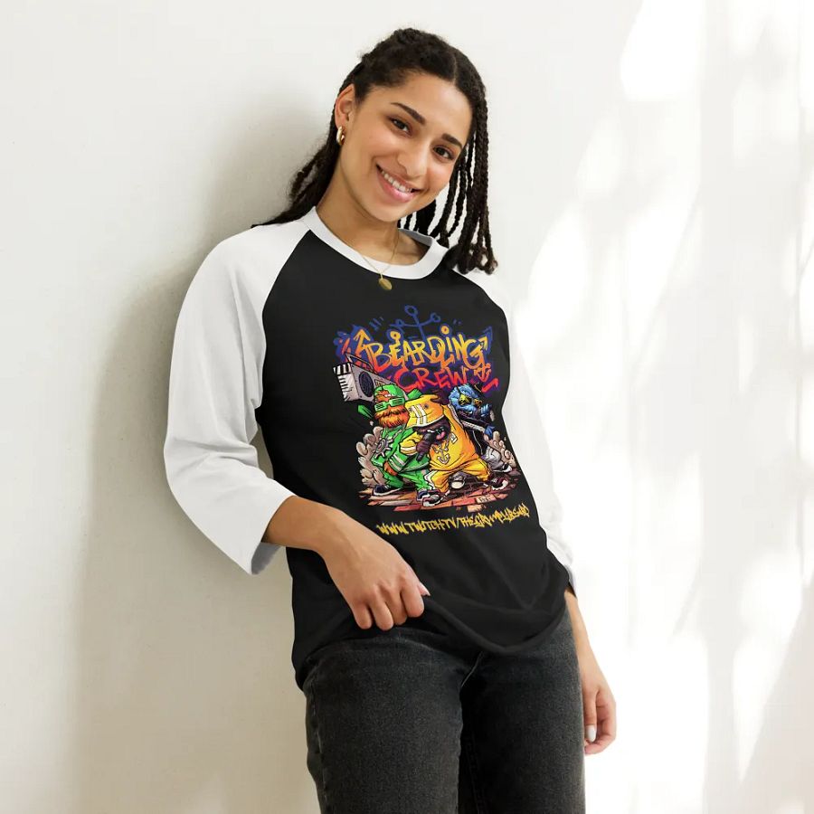 Beardling Crew - Fine Jersey Raglan Tee product image (5)