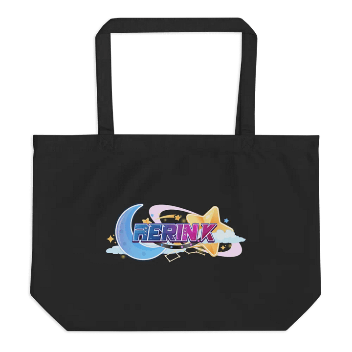 Aerin K. Logo Cotton Tote Bag product image (1)