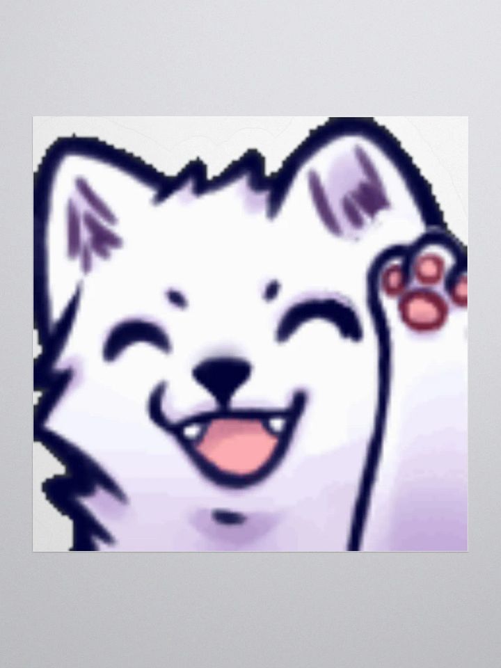 wolf wave sticker! product image (1)