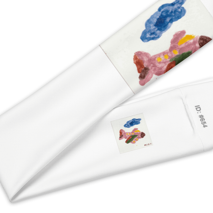 Kid Airplane (All-Over Print Headband) product image (3)