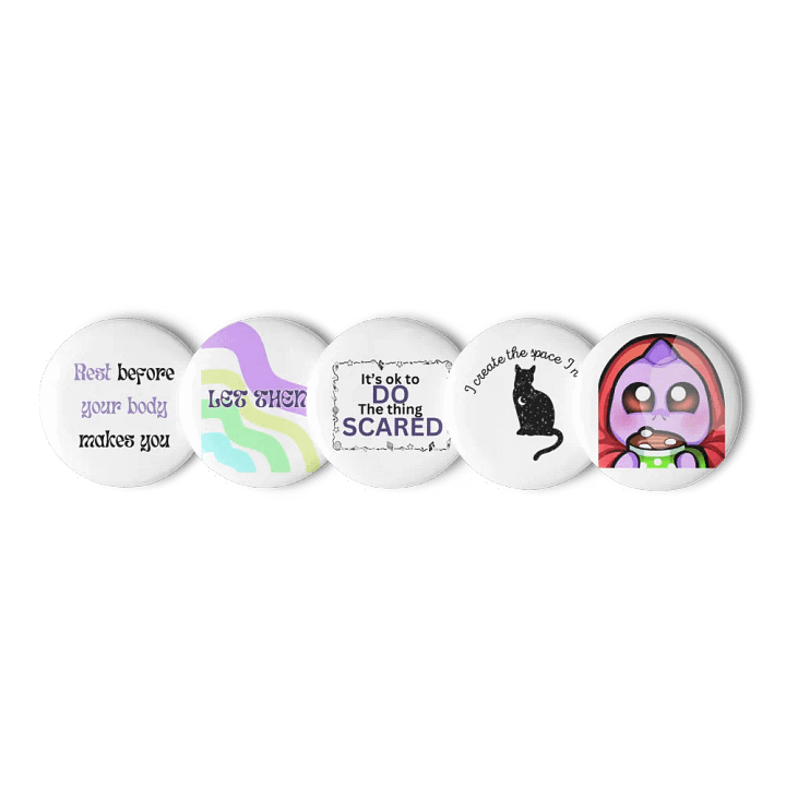 New Merch release pins! product image (1)