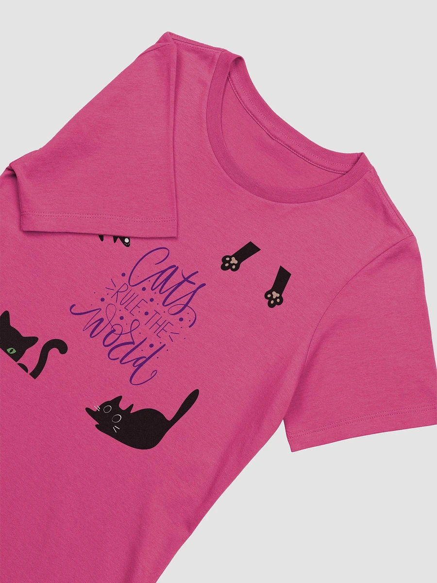 CATS RULE THE WORLD TEE (Women's relaxed fit) product image (4)