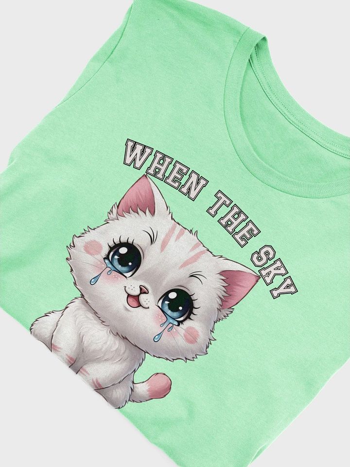 Cute Kawaii Cat Tee, Cat Lovers T-Shirt With Collegiate Letters product image (2)